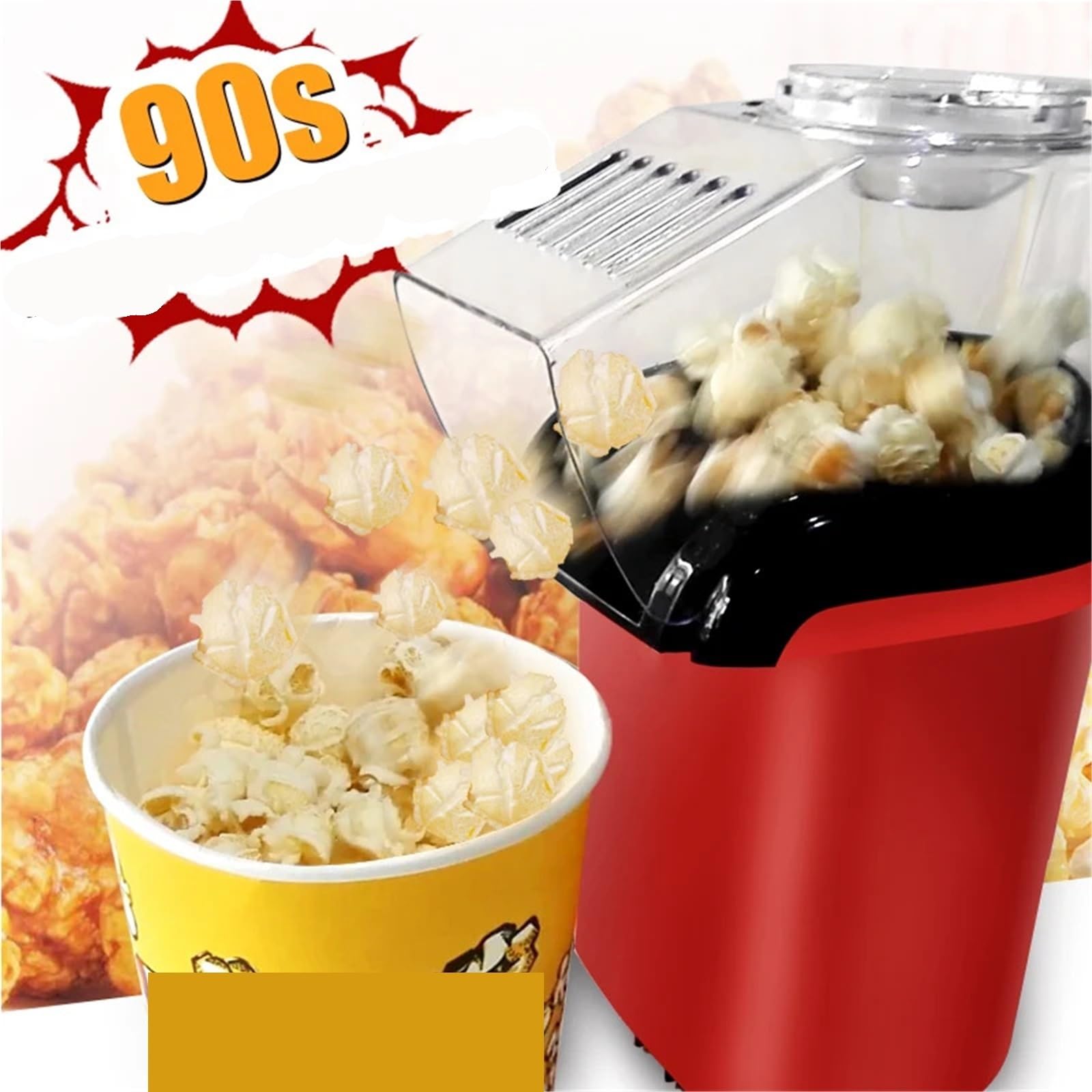 Mini Macchina Elettrica Per Popcorn Caldi Senza Olio