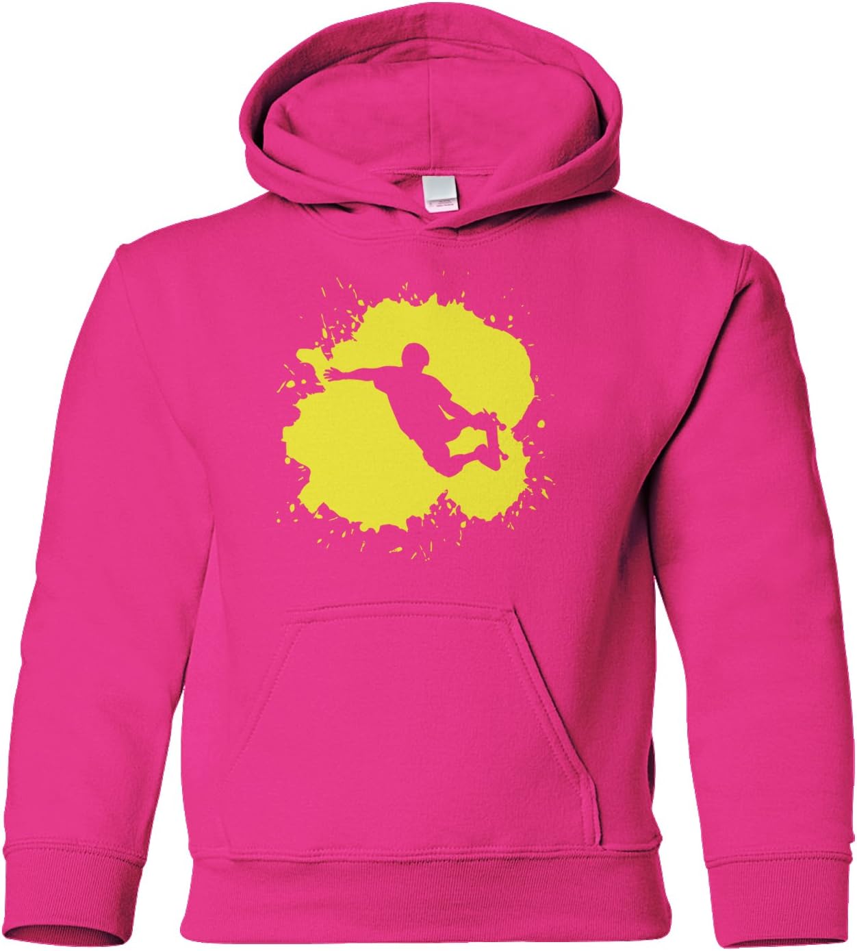 Threadrock Kids Skateboarder Graphic Youth Hoodie Sweatshirt