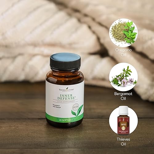 Miniatura 5 de Young Living Inner Defense Softgels - 30 unidades Refuerza las defensas sistémicas y ofrece apoyo inmunológico a través de potentes aceites