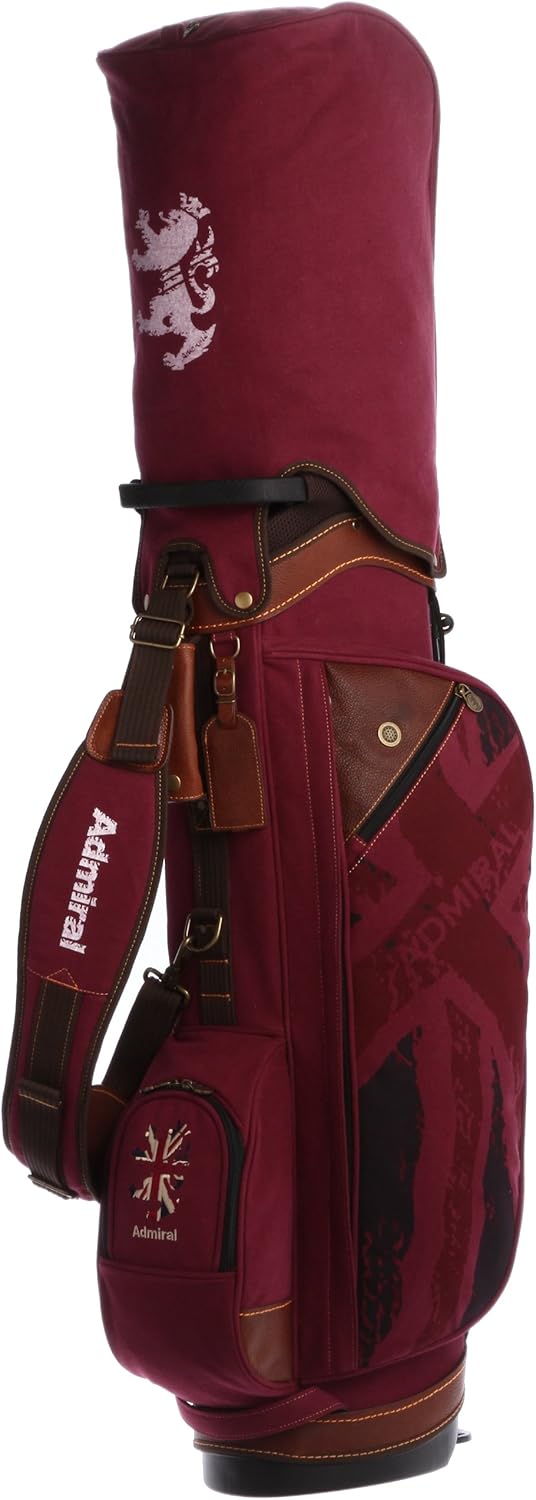 [adomiraru] Admiral Caddy Bag kyanbasusutandobaggu - red -