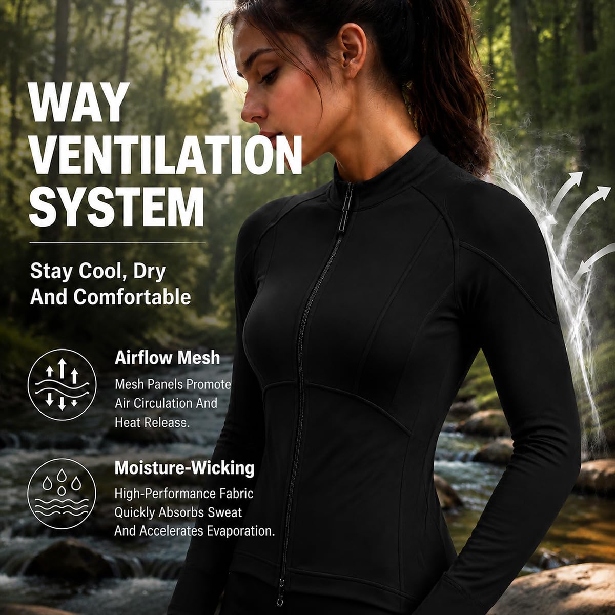 Veste Moto Femme CE avec Protections homologuées pour Voyages à Moto