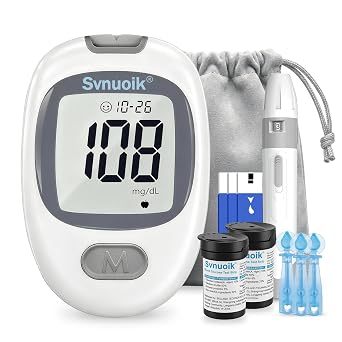G-430 Blood Glucose Monitor Kit with 100 Strips&Lancets, No Coding