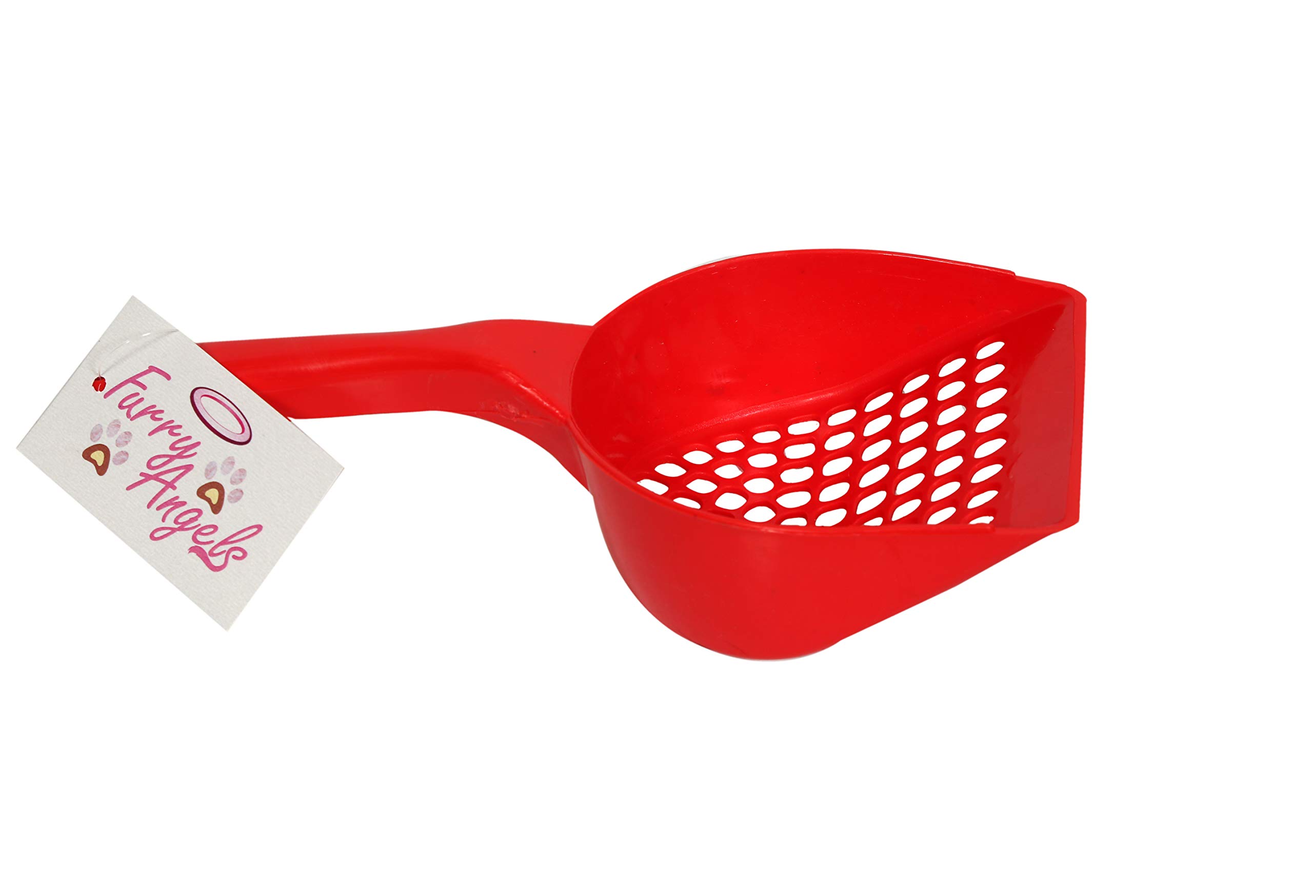 Furry Angels Cat Litter Scooper (Color - Red)