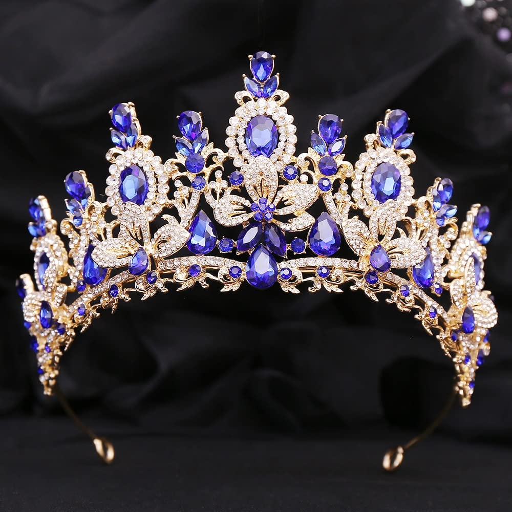 Amazon.com: OOGHE Tiaras and Crowns for Women, Baroque  display picture 1