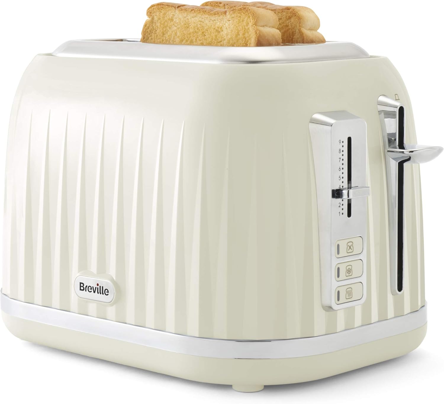 breville impressions cream 2 slice toaster