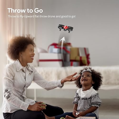 Miniatura 7 de TOMZON Drone LED A31 y A24 paquete de dos drones de batalla rojo y azul