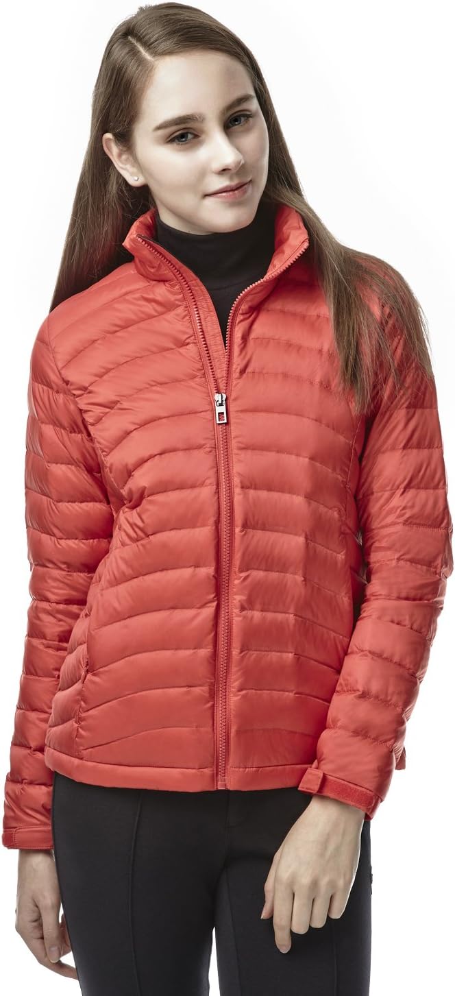 Regna x Kolon Sport Women's Lightweight Goose Down Jacket red