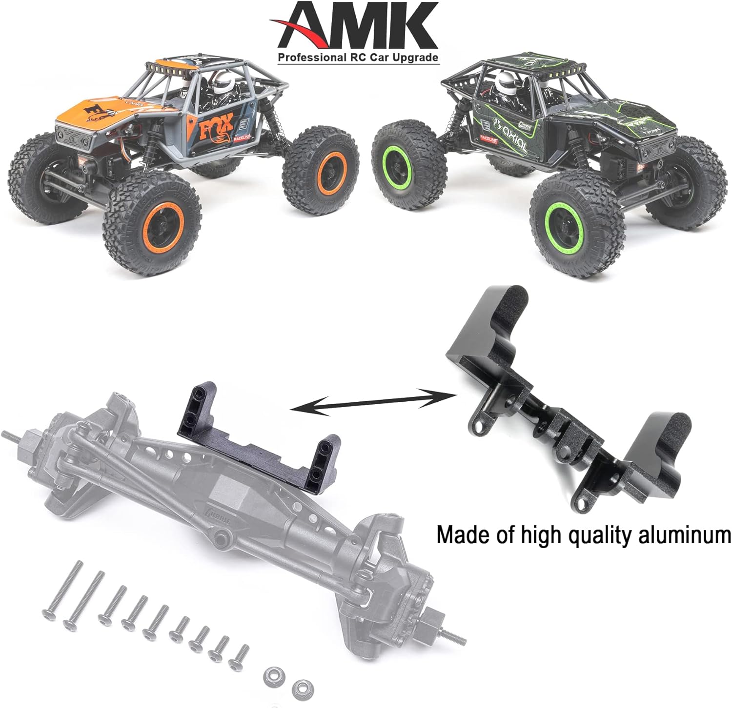 UTB18 Front Axle Servo Mount for Axial RC Crawler 1/18 UTB18 Capra Unlimited Trail Buggy RTR AXI01002T1 Update Parts