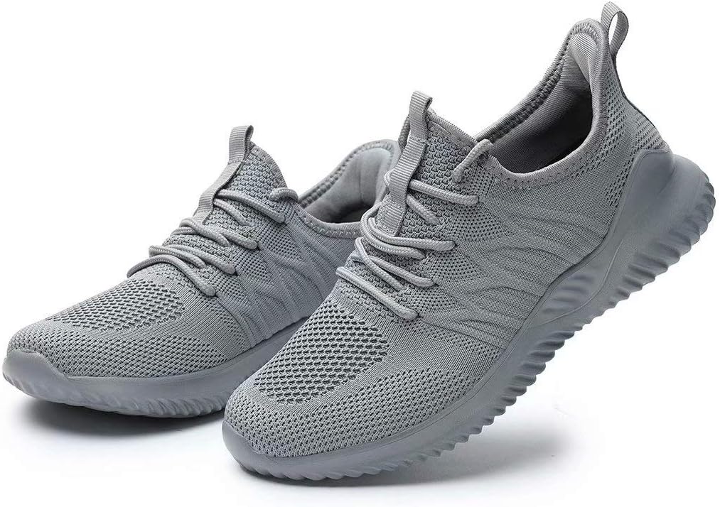 KEEZMZ Womens Ladies Walking Running Shoes Slip On Lightweight Casual Tennis Sneakers Clothes Shoes - Image 7