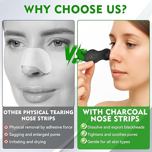 Miniatura 7 de Tira removedor de puntos negros, tiras nasales, removedor de puntos negros, limpieza profunda y control de aceite, ideal para todo tipo de piel