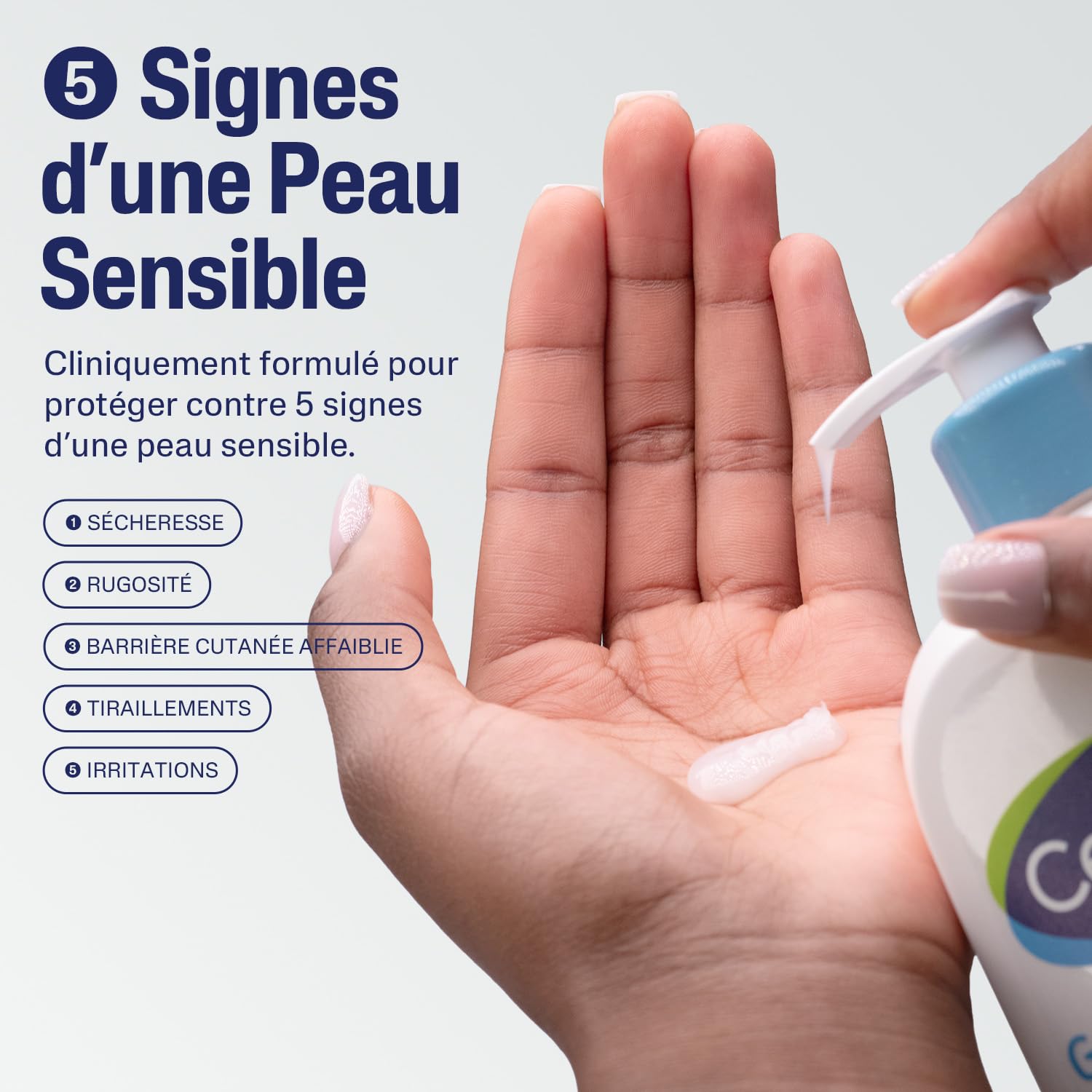Cetaphil, Emulsja Oczyszczająca płyn, Krem do twarzy i ciała nawilżający do skóry wrażliwej, suchej i nietolerancyjnej, Bez zapachu, Rozmiar 470 ml