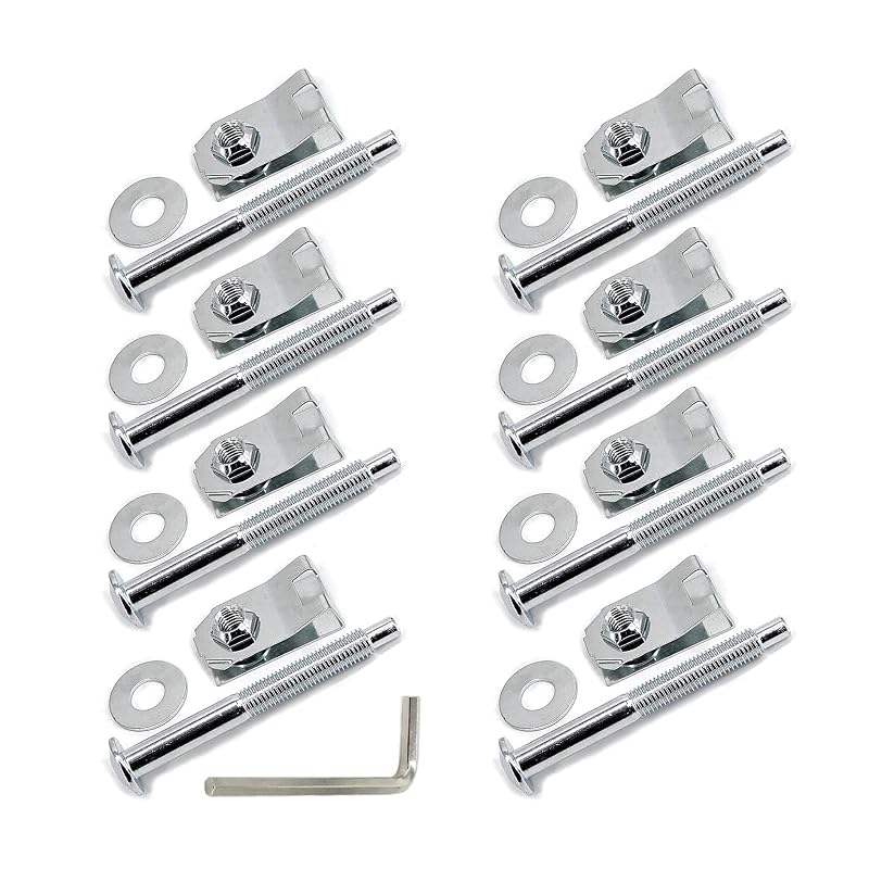 Kit de Parafusos de Fixação da Caçamba FEXON para Ford F-250 F-350 F-450 F-550 Super Duty 1999–2016 – 8 Parafusos
