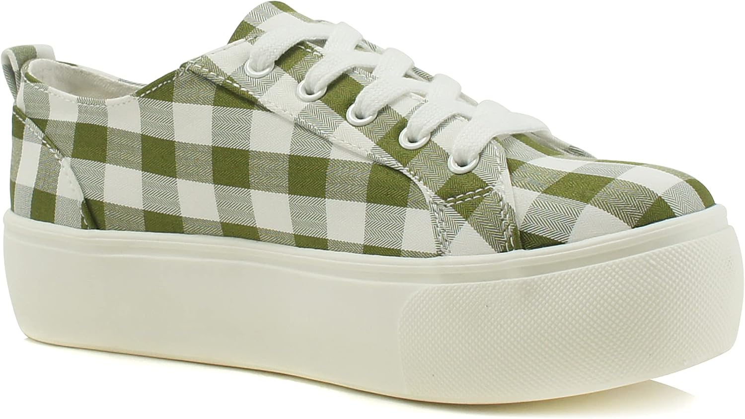 Soda Petal ~ Women Double Deck Bottom Sole Fashion Sneakers with Padded Comfortable Sock image 4