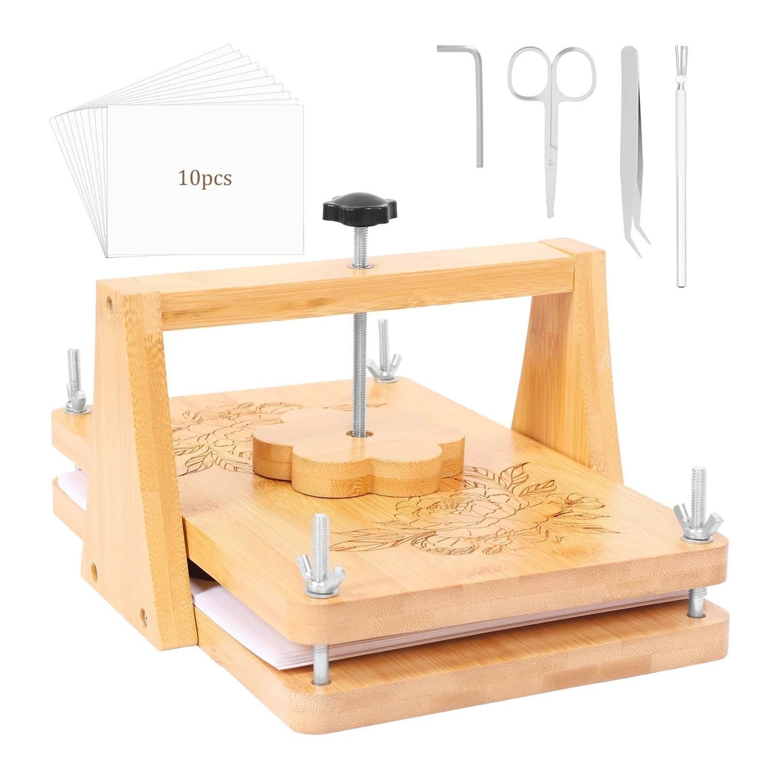 XUCZHAI Kit for Stampa Fiori Grandi 11 X 7 Pollici