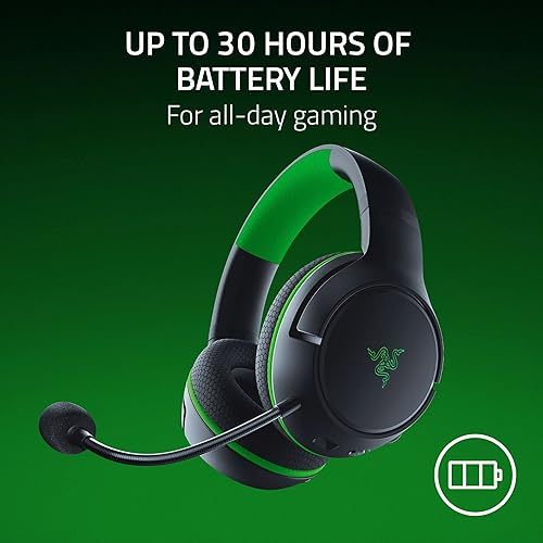Miniatura 7 de Razer Kaira HyperSpeed Wireless Gaming Headset for Xbox Series X S, Xbox One, PC: TriForce 50mm Drivers - HyperClear Cardioid Mic - Low Latency Negro