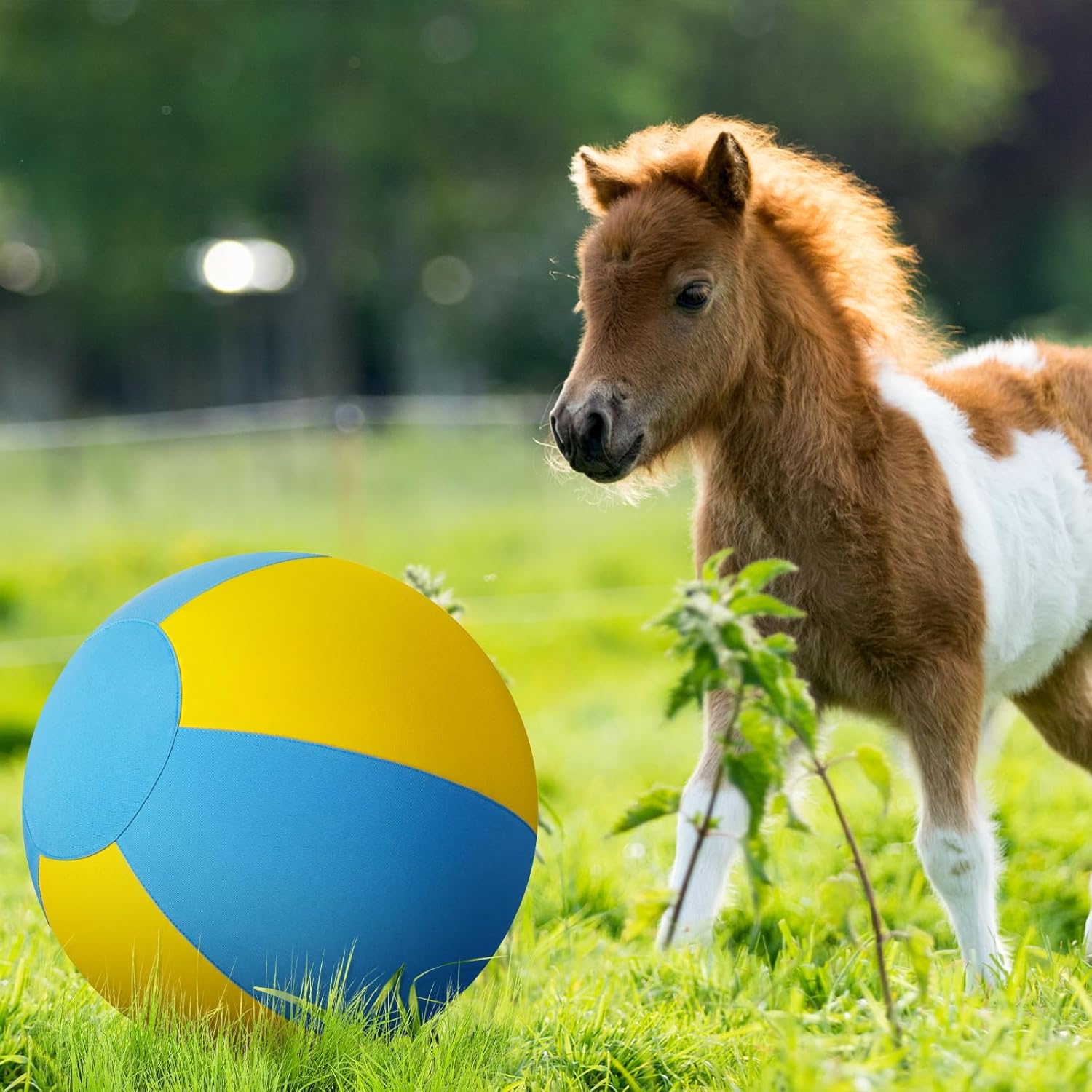 18" Herding Ball for Dogs, Herding Ball for Australian Shepherds, Dog Herding Toy for Medium/Large Breeds Outdoor Play & Training