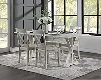 Vista 9 de Boraam Jamestown Dining Chair, Set of 2, Antique White