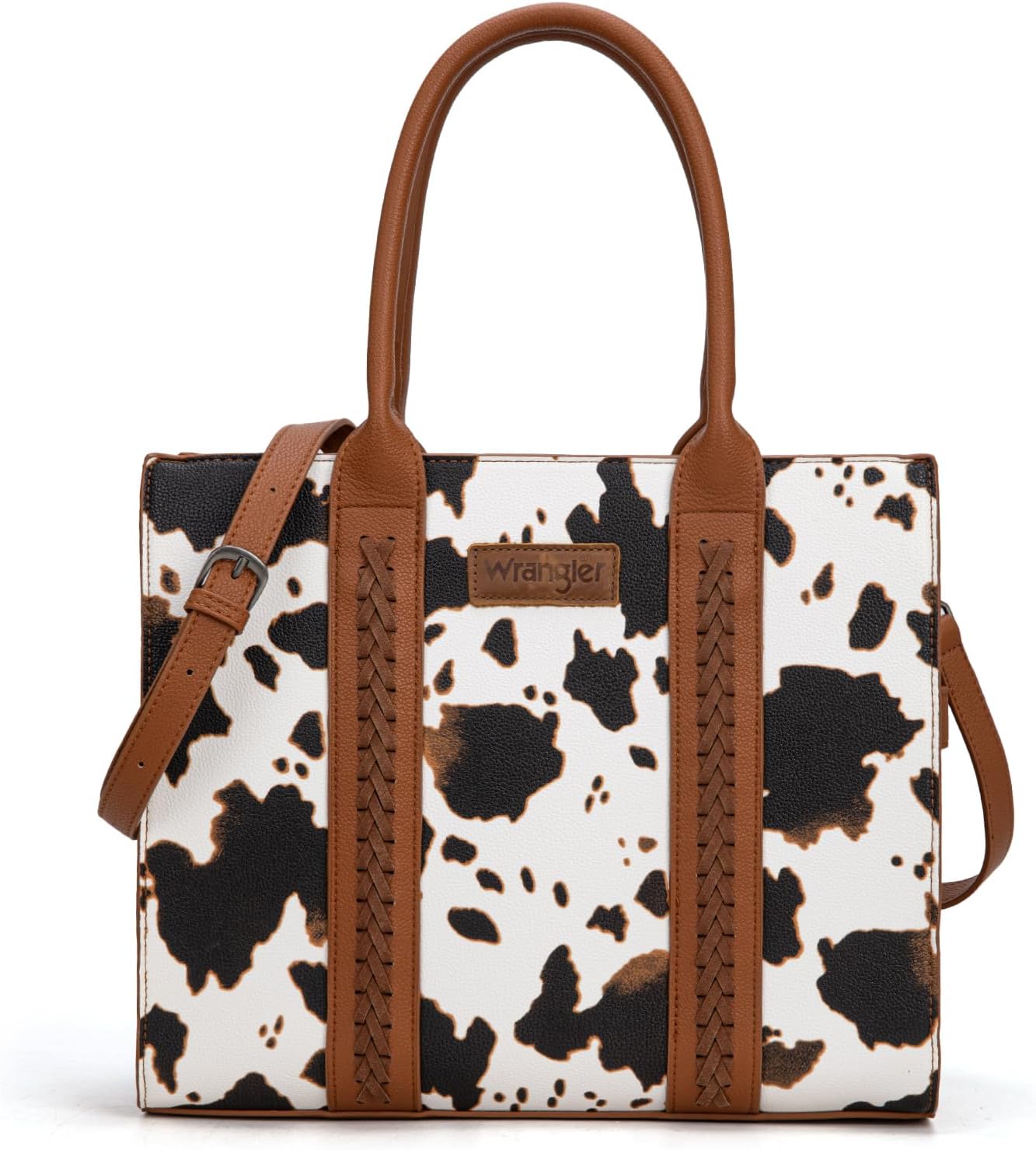 Montana West × Wrangler Large Tote Bags Purses for Women Work Top-Handle Handbags with Strap