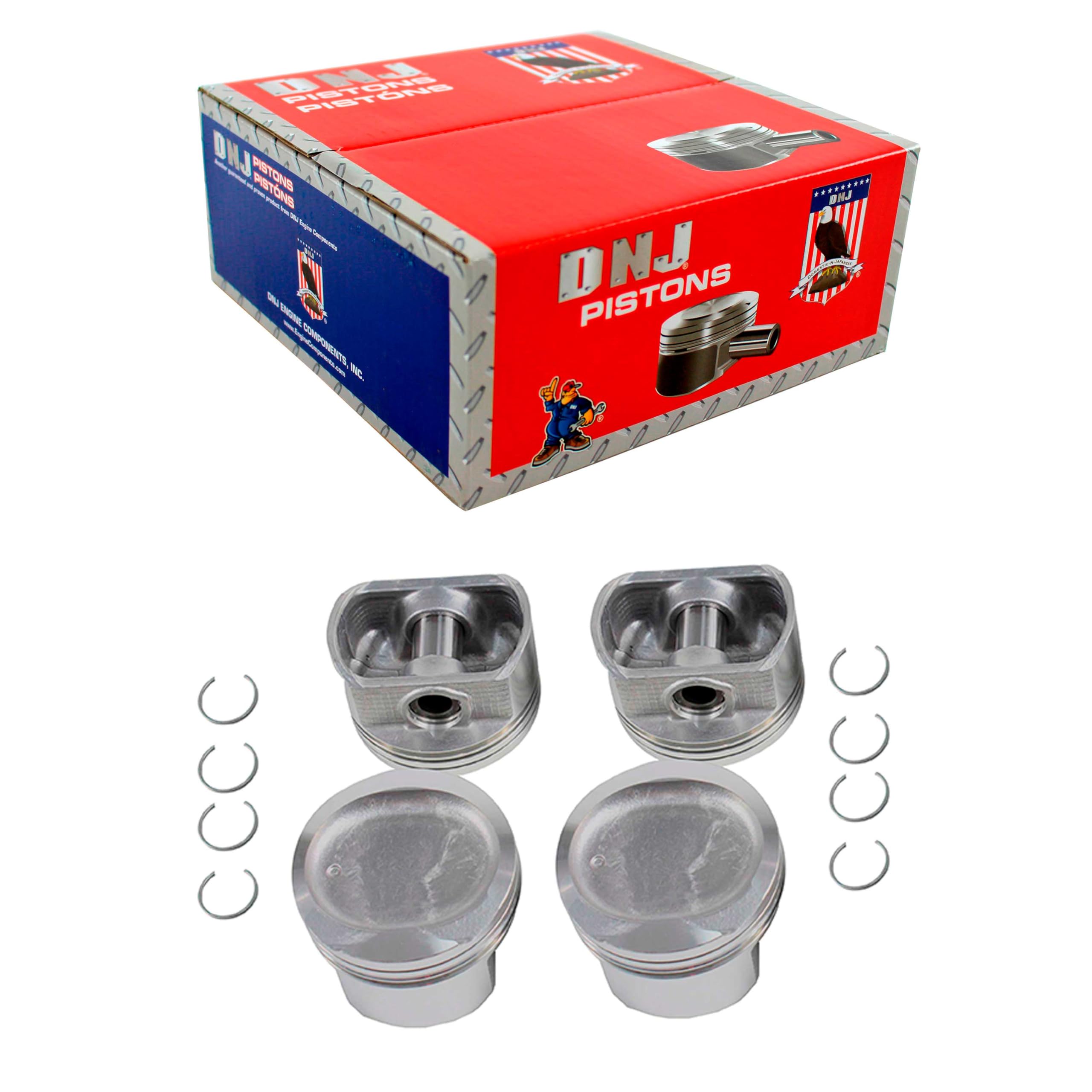Engine Piston Set-DOHC, Eng Code: 1ZZFE, 16 Valves DNJ P951.20 - View #9
