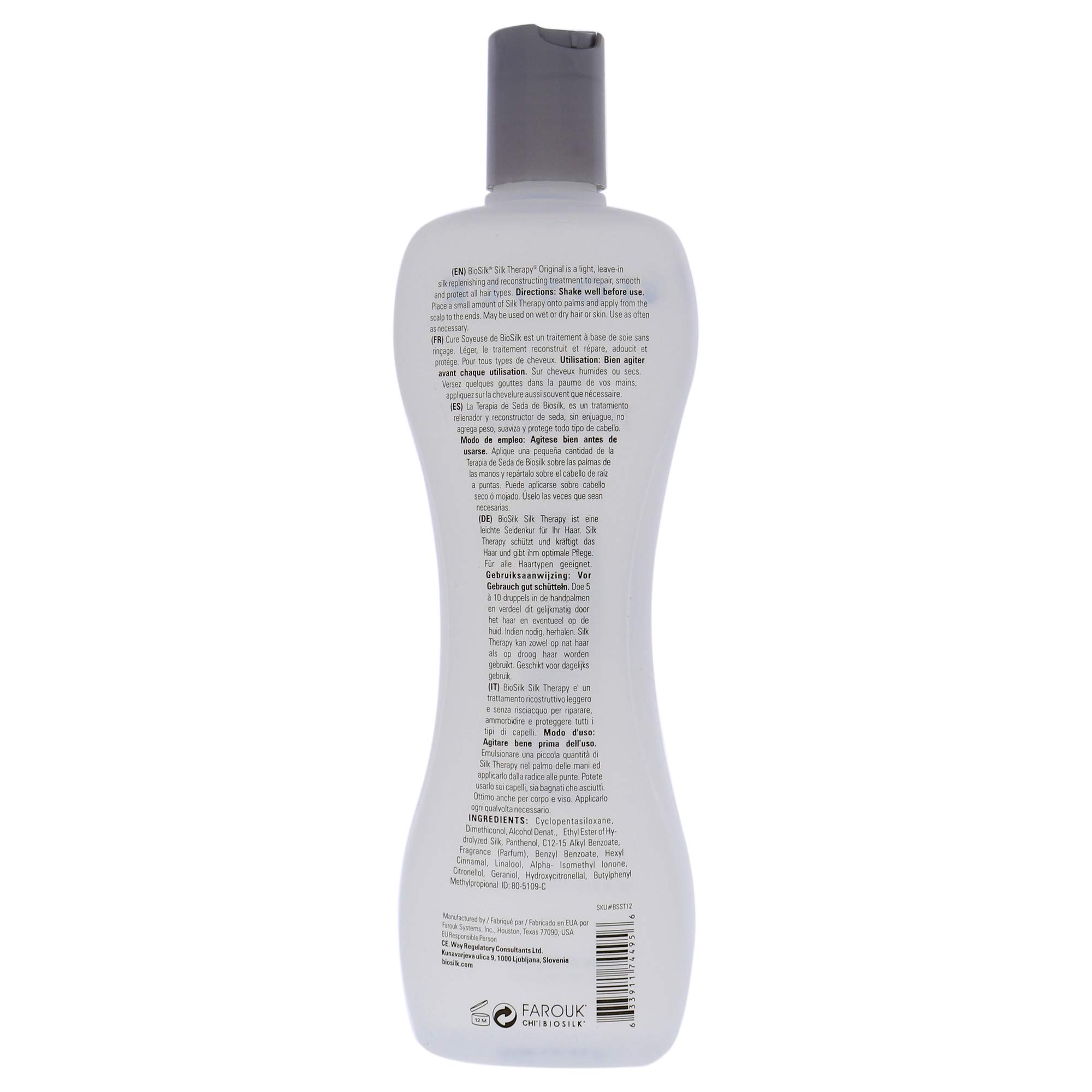 Biosilk Silk Therapy Serum for Unisex - 12 oz Serum