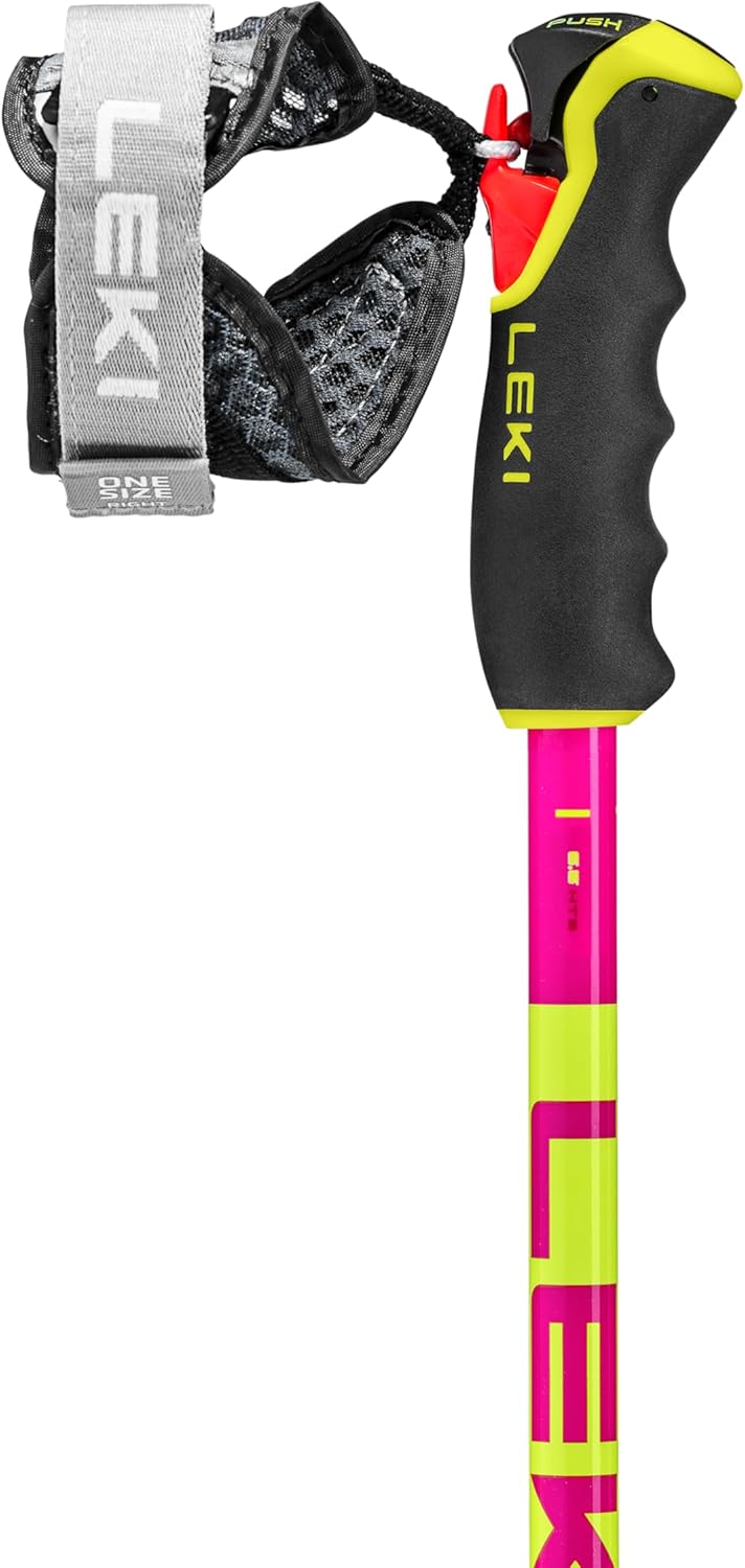 LEKI Spitfire 3D Lightweight Aluminum Ski Poles for Alpine Skiing