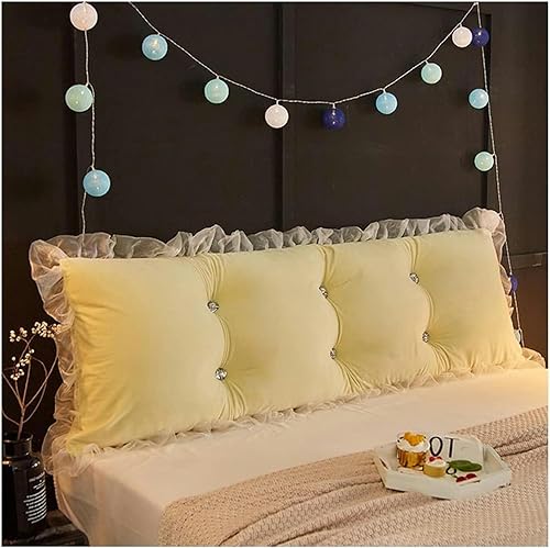 Cojín de cabecera grande para cama de lectura, almohada de descanso para sofá cama, cojín de apoyo para cabecero, cojín para cabecero, respaldo de