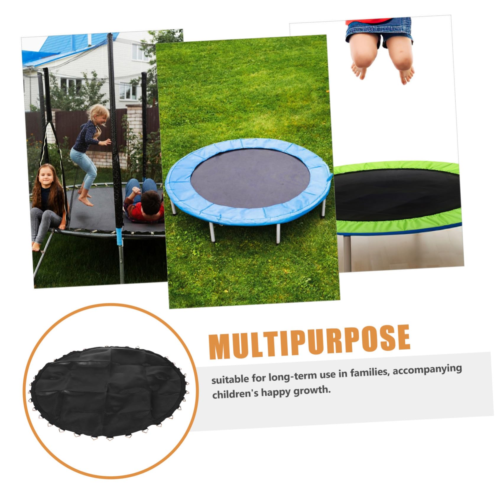 Tappetino di ricambio rotondo con elastico HooOutdoor accessori per esercizi fitness e attività divertenti
