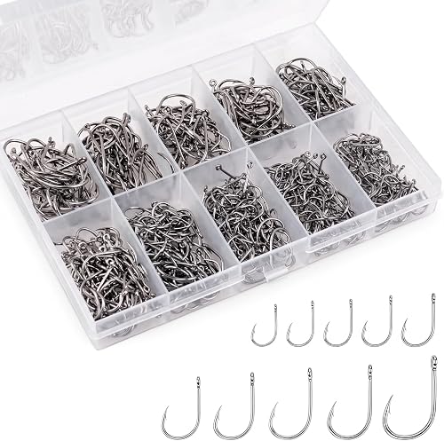 500PCS hook, Silver