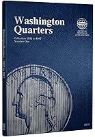 Vista 5 de Whitman Tablero Compacto para Coleccionista de Monedas - Mapa de Monedas de Estados Unidos, Serie de Cuartos de Moneda de 1999 – 2009 incluyendo DC