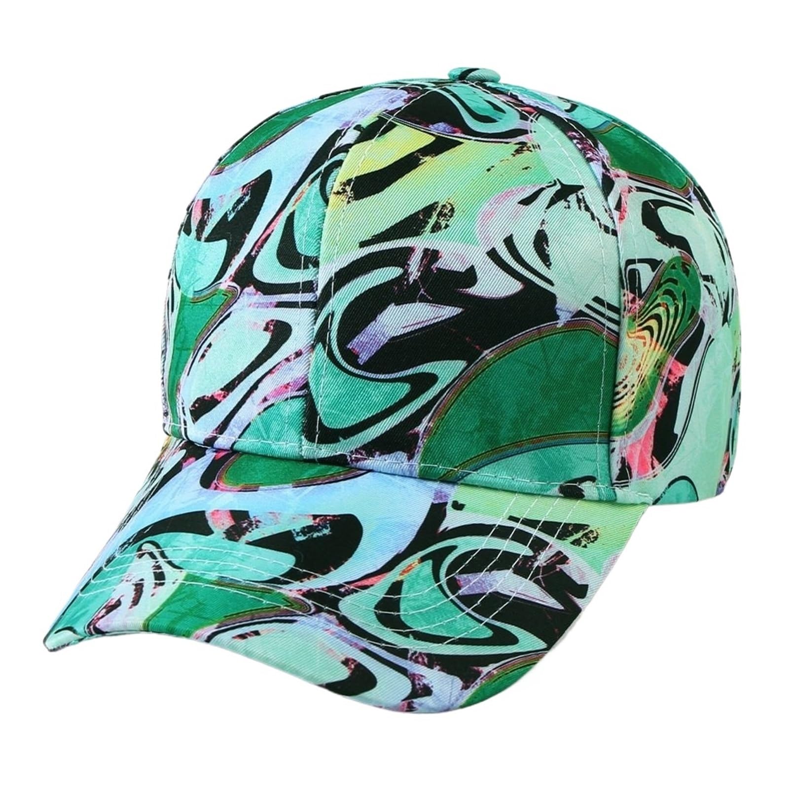 Gorras de béisbol clásicas pack de 5 unidades ajustables de algodón 2