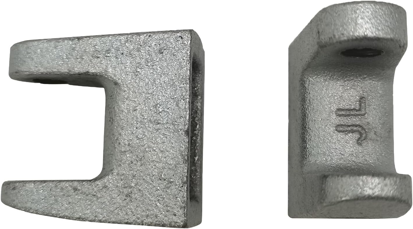 3/8" Metal Beam C Clamp Fit for Beam Wall Ceiling Flange Household Mount, Galvanized, 24Pack