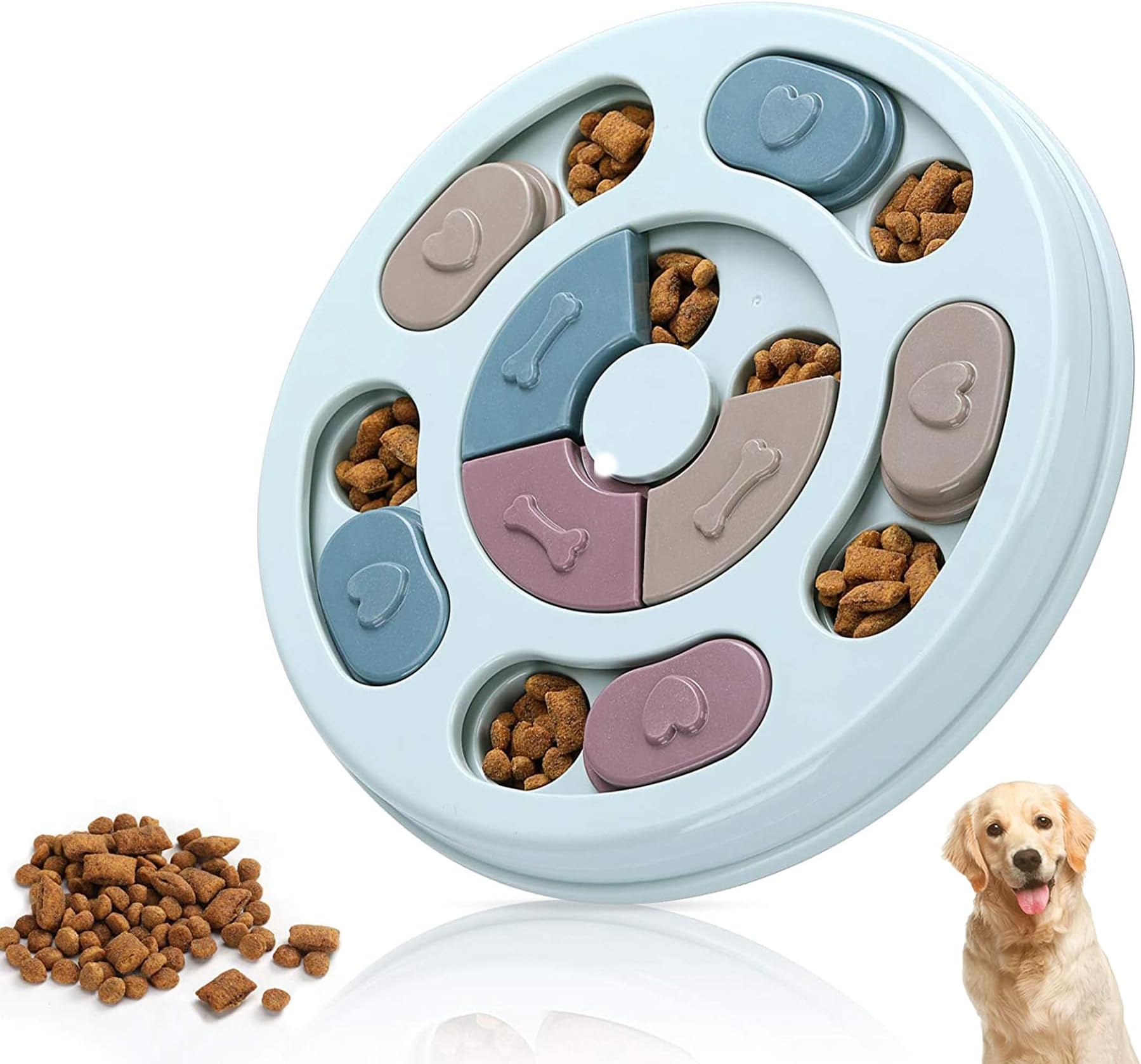 Jouet interactif pour chien - Bucket de Poulet - HugSmart