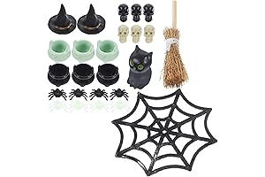 IMIKEYA Halloween Miniature Ornaments