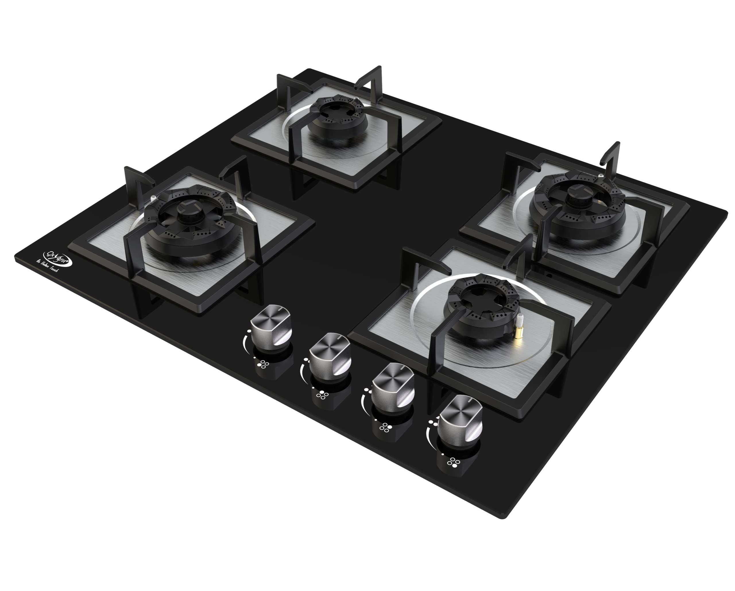 Oxygen by Jyoti - Oxy 604 CBG Black | Brass Burners Suitable for Indian Cooking | Automatic Multi-spark Ignition | 2-in-1 Built-in or Tabletop | Toughened Glass-image-17