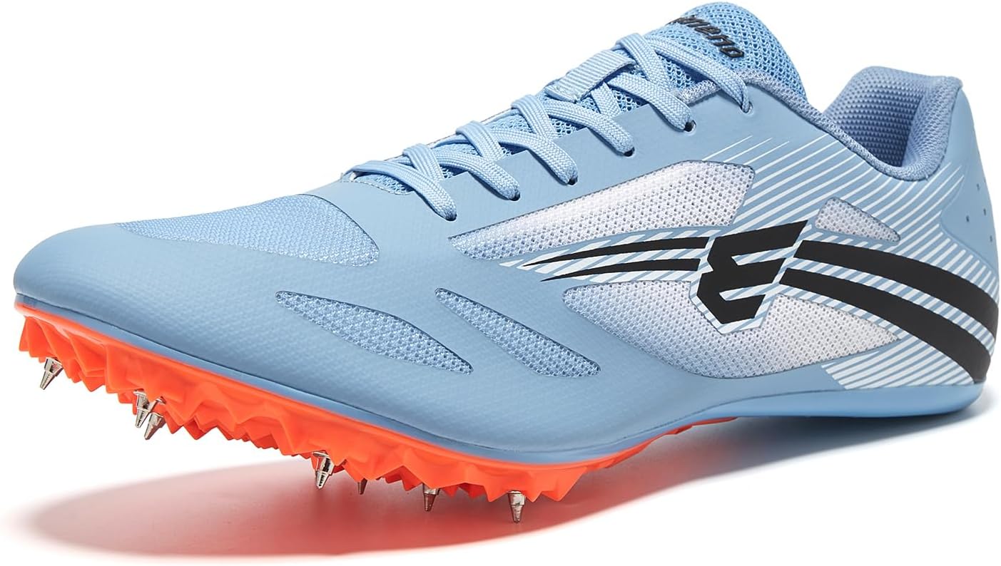 Men's Track and Field Shoes Women Lightweight Breathable Spikes for Multi-Events Jump Shoes - Image 3