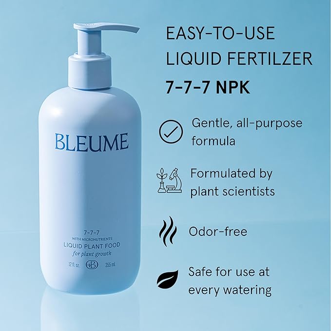 Fertilizante Líquido para Plantas NPK 7-7-7 con Micronutrientes Bleume miniatura 3