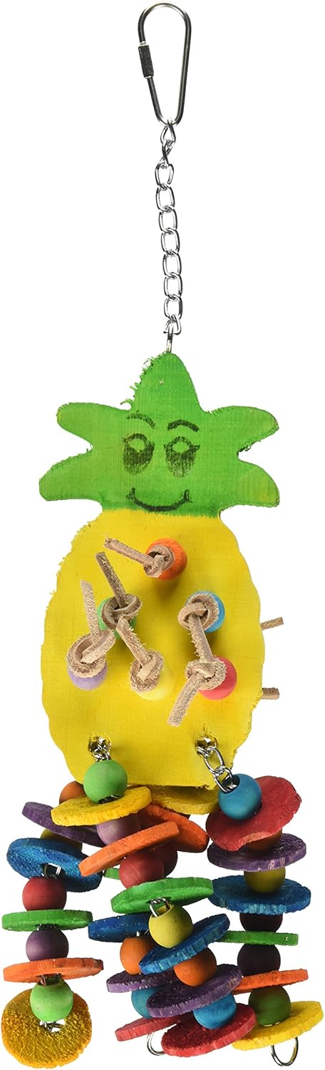 4 by 12-Inch Pineapple Pet Toy, Medium