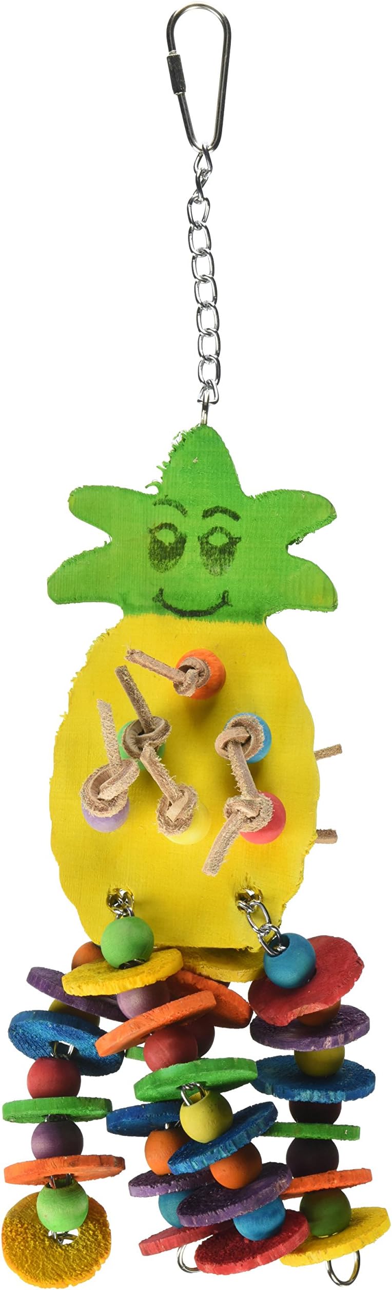 Paradise4 by 12-Inch Pineapple Pet Toy, Medium