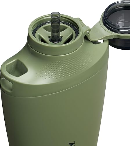 Miniatura 3 de Stanley Cross Bottle de 23 oz  Botella de agua de viaje con correa jacquard  Tapa de Tritan a prueba de fugas con pajita removible  Acero inoxidable