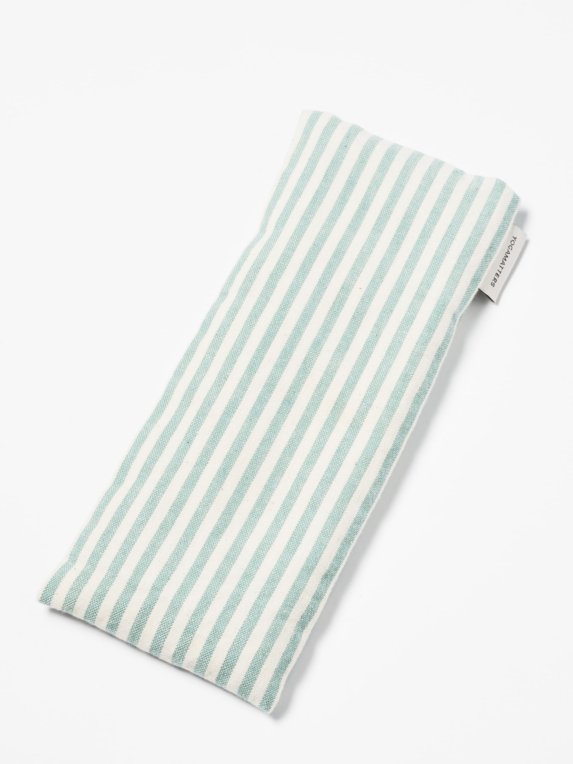 Yogamatters Stripe Eye Pillow - Lindseed Filled (Eucalyptus)