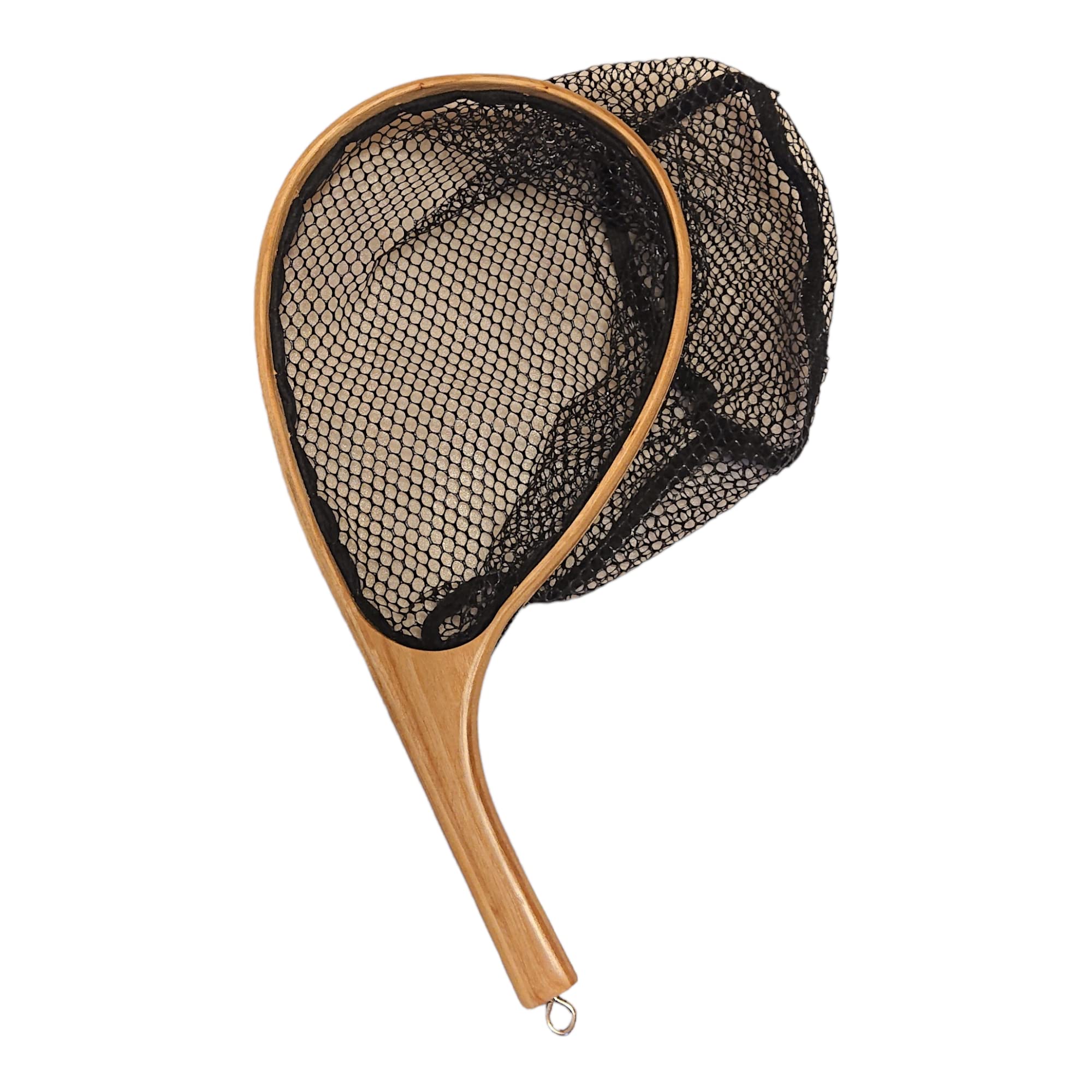 Amazon | (Manaheart)ラバーコーティングネット タモ網 玉網 渓流 木製  