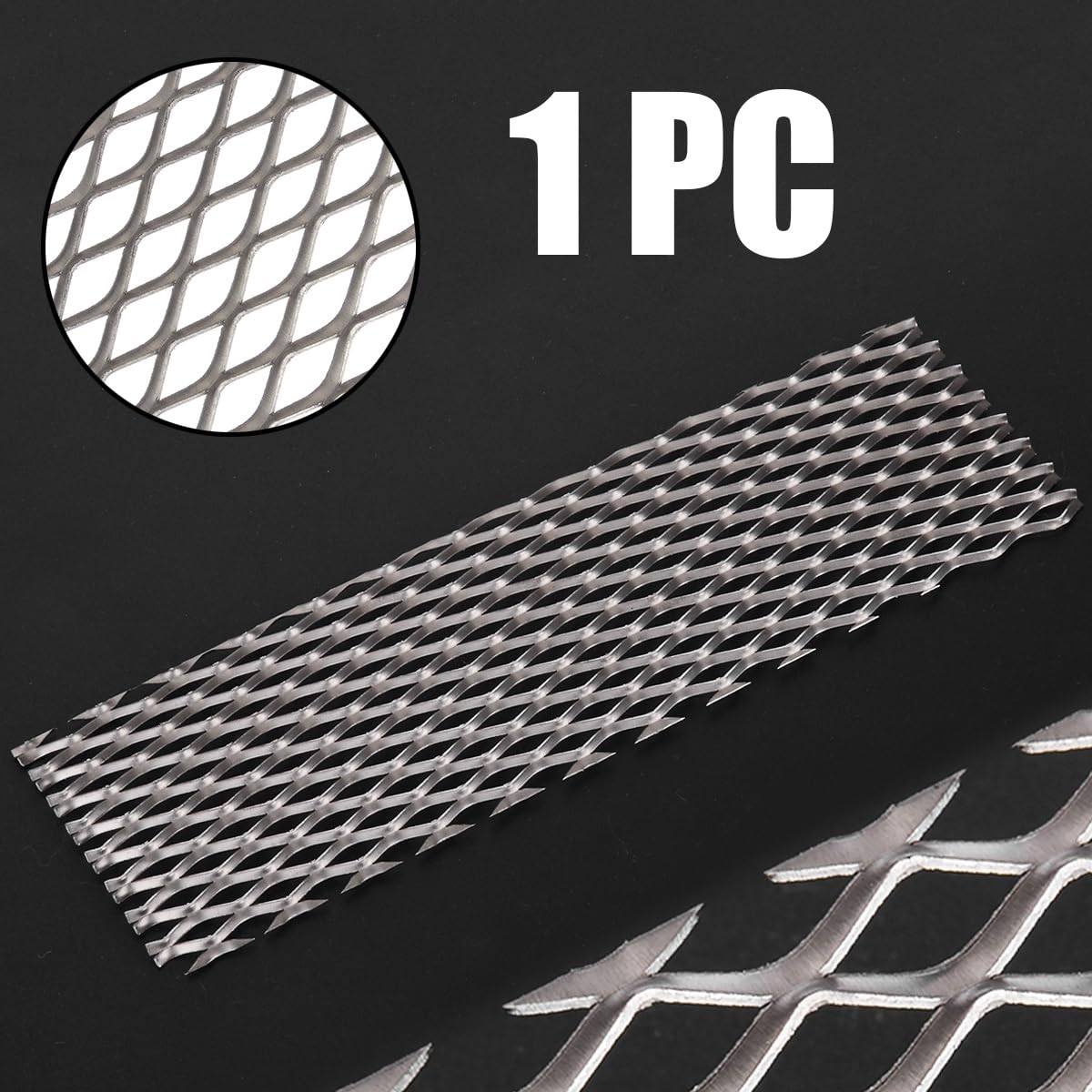 Électrode en tôle de maille de titane pur effet anti-corrosion puissant for l'électrolyse 50 mm x 165 mm 1 pièce métal recyclé Consommables métalliques