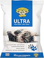 Dr. Elsey's Ultra Unscented Clumping Cat Litter 18 lb - Low Dust, Hard Clumps, Superior Odor Control for Multi-Cat Homes