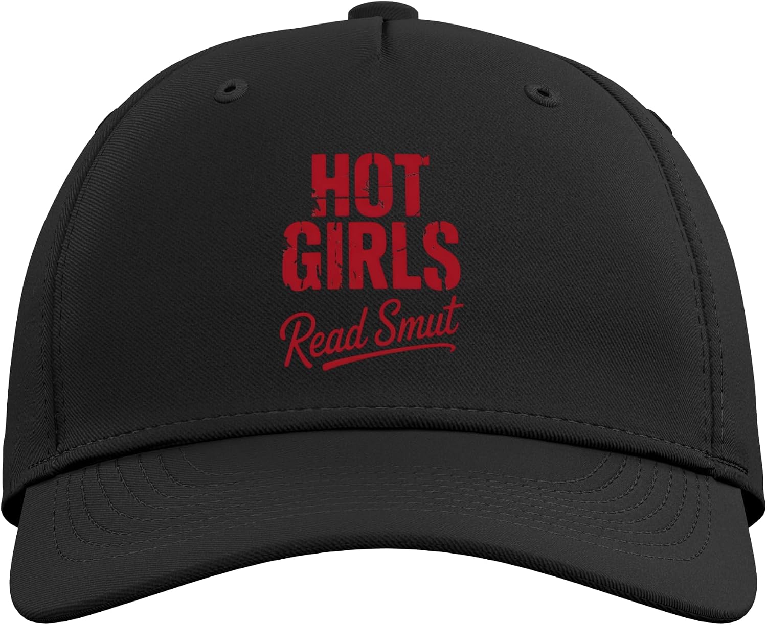 Hot Girls Read Smut Adjustable Baseball Hat image 2