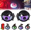 Blazexel Devil Eyes Light for Cars, Demon Eye Headlights, Eye Lights for Car, Led Dynamic Devil Eye Car, Adjustable Eye Color by Mobile Phone, for Any Car Model, Wifi Control 1 Modes
