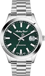 Mathey-Tissot Stainless Steel Analog Green Dial Women's Watch-D451Ve