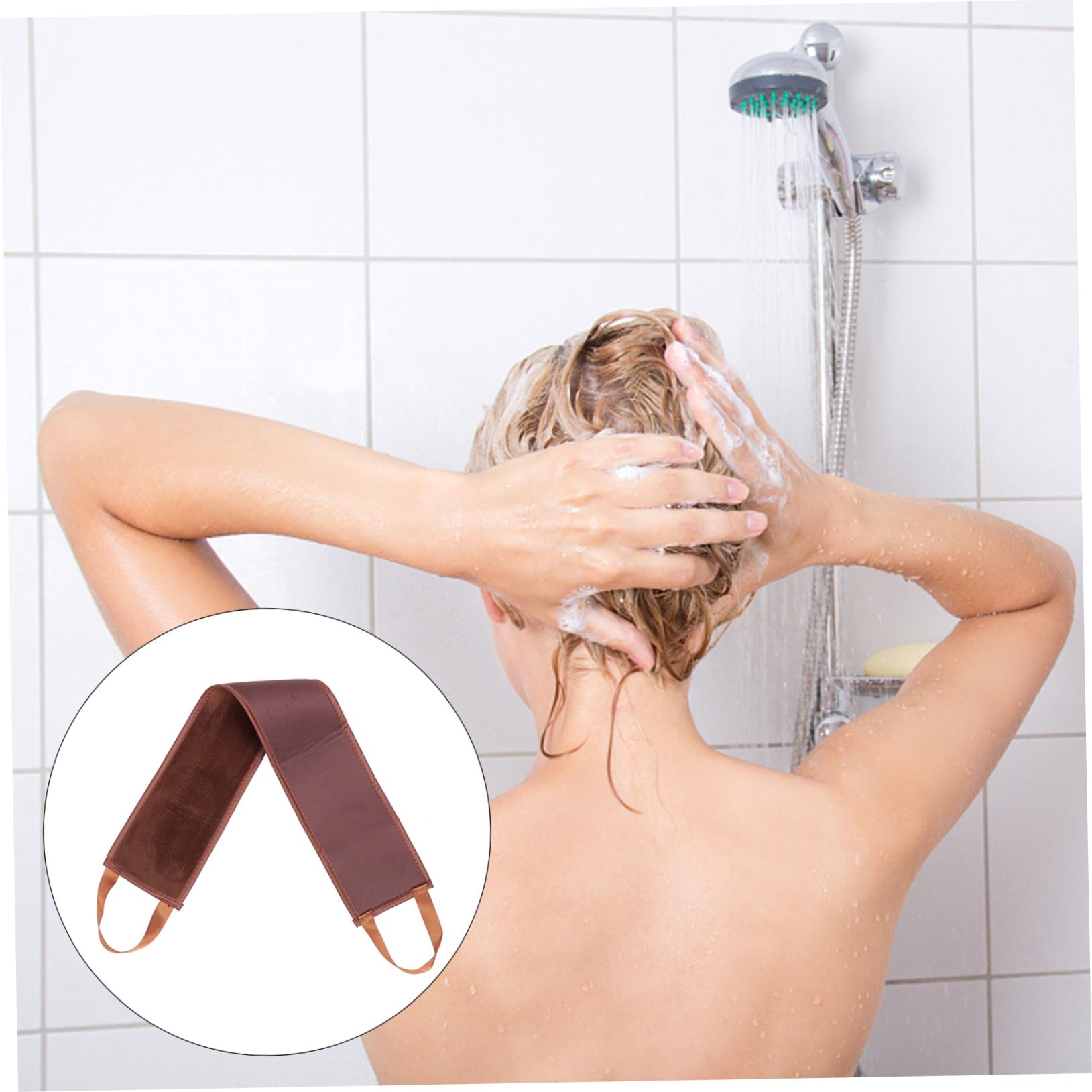 5 Piezas Aplicador De Espalda Guante De Bronceado Aplicador De Manopla Autobronceadora Guante De Loción Para La Espalda Guantes Exfoliantes Auto Bronceado Colocar Flocado
