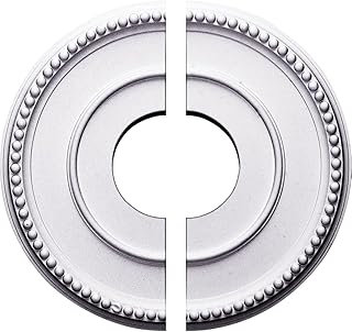 Ekena Millwork CM12BR2 Bradford Split Ceiling Medallion, (12-1/2