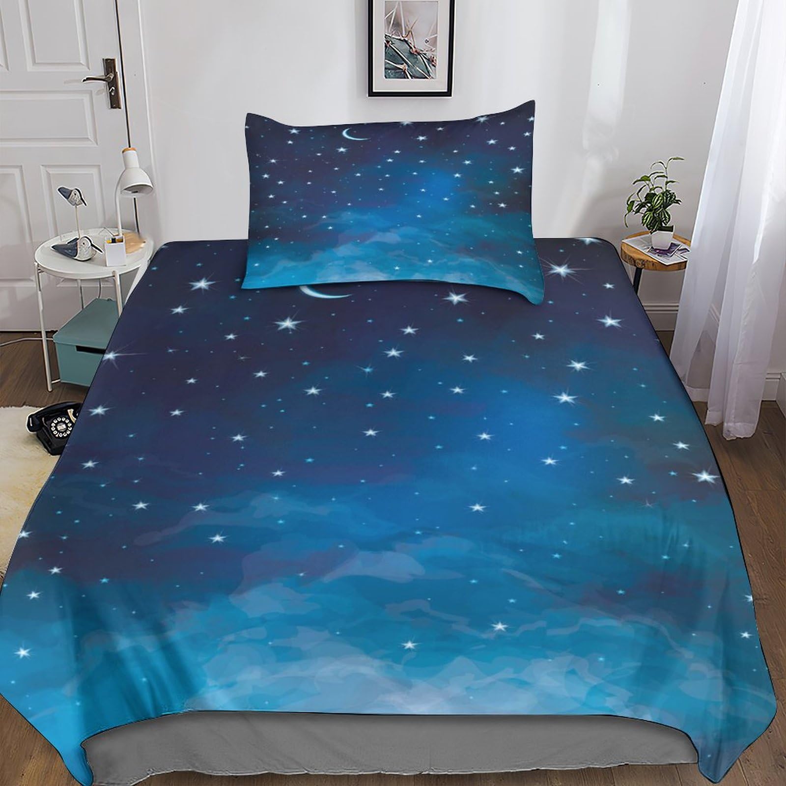 Couette légère Cosmos confortable à fermeture éclair pour lit enfant