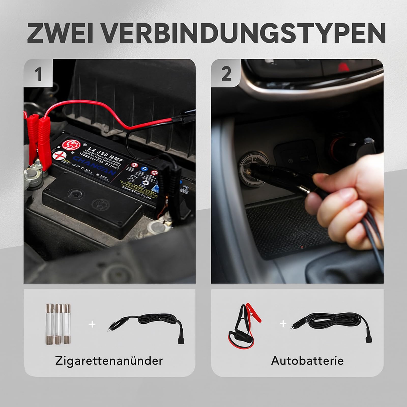 ROGTZ Elektryczny podnośnik samochodowy samochodowy zestaw podnośników nożycowych 2 tony z walizką na narzędzia, szybki podnośnik podłogowy, stojak do wymiany opon zestaw naprawczy